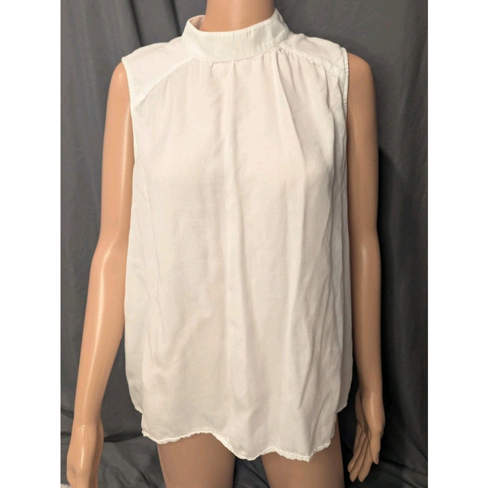 Cloth And Stone Anthropologie Woman's Medium White Blouse